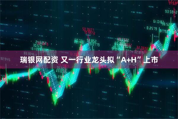 瑞银网配资 又一行业龙头拟“A+H”上市